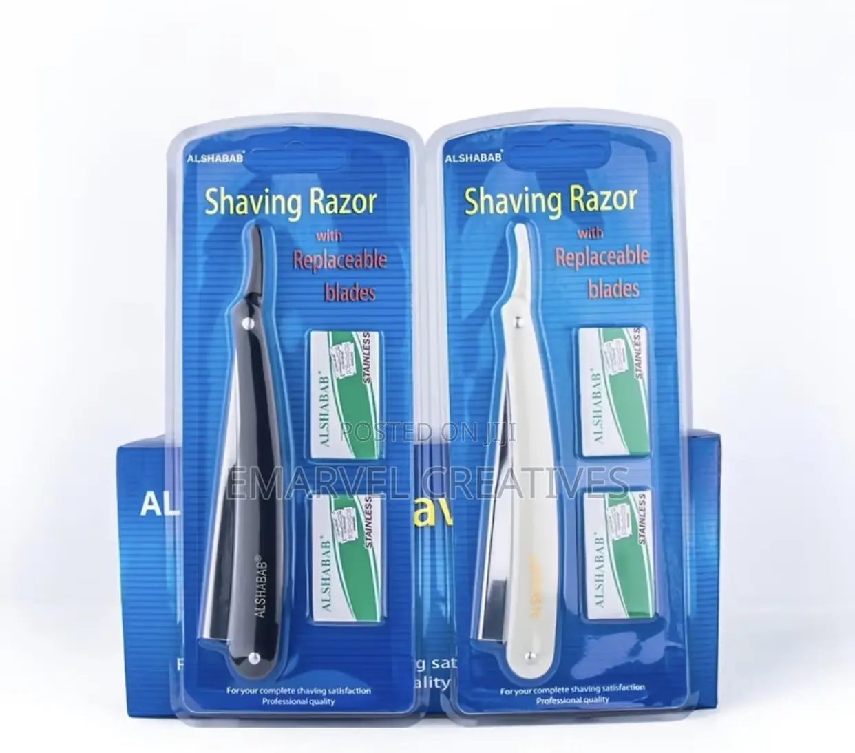 Professional Straight Razor Set for Men - Double Edge,