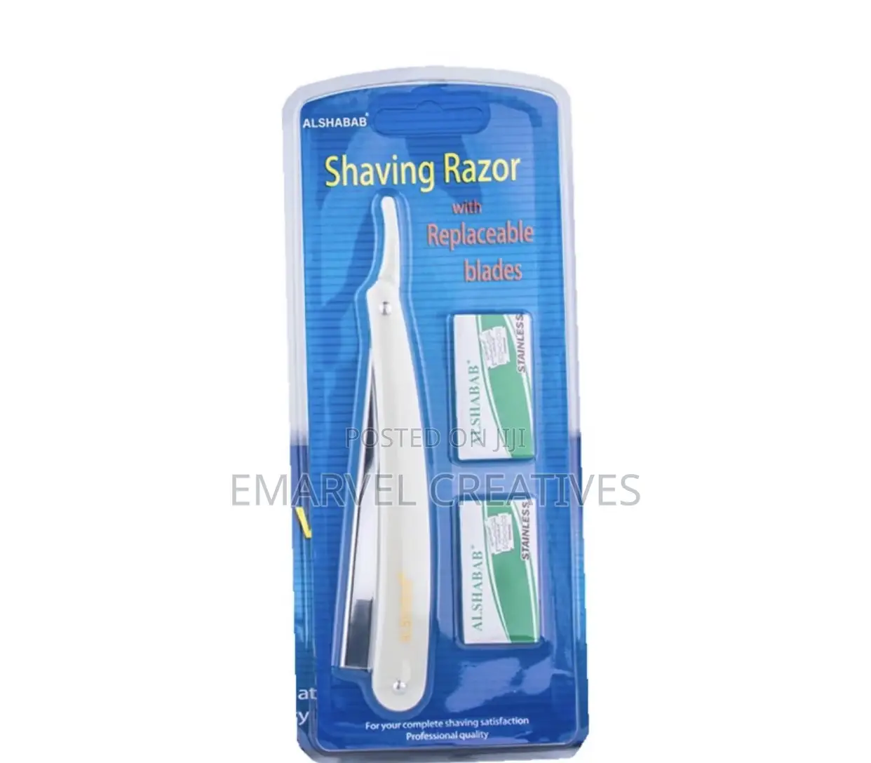 Professional Straight Razor Set for Men - Double Edge,