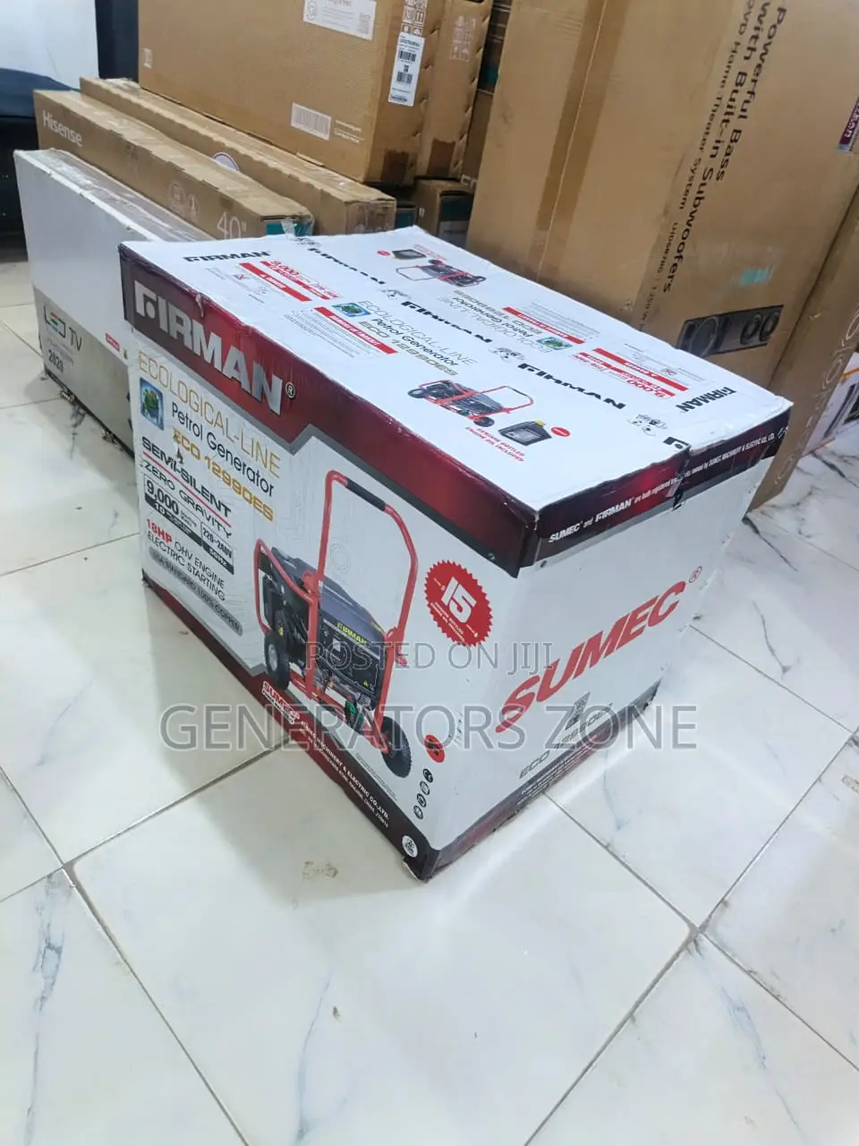 Sumec Firman 12990es Eco 9kva Backup Unit