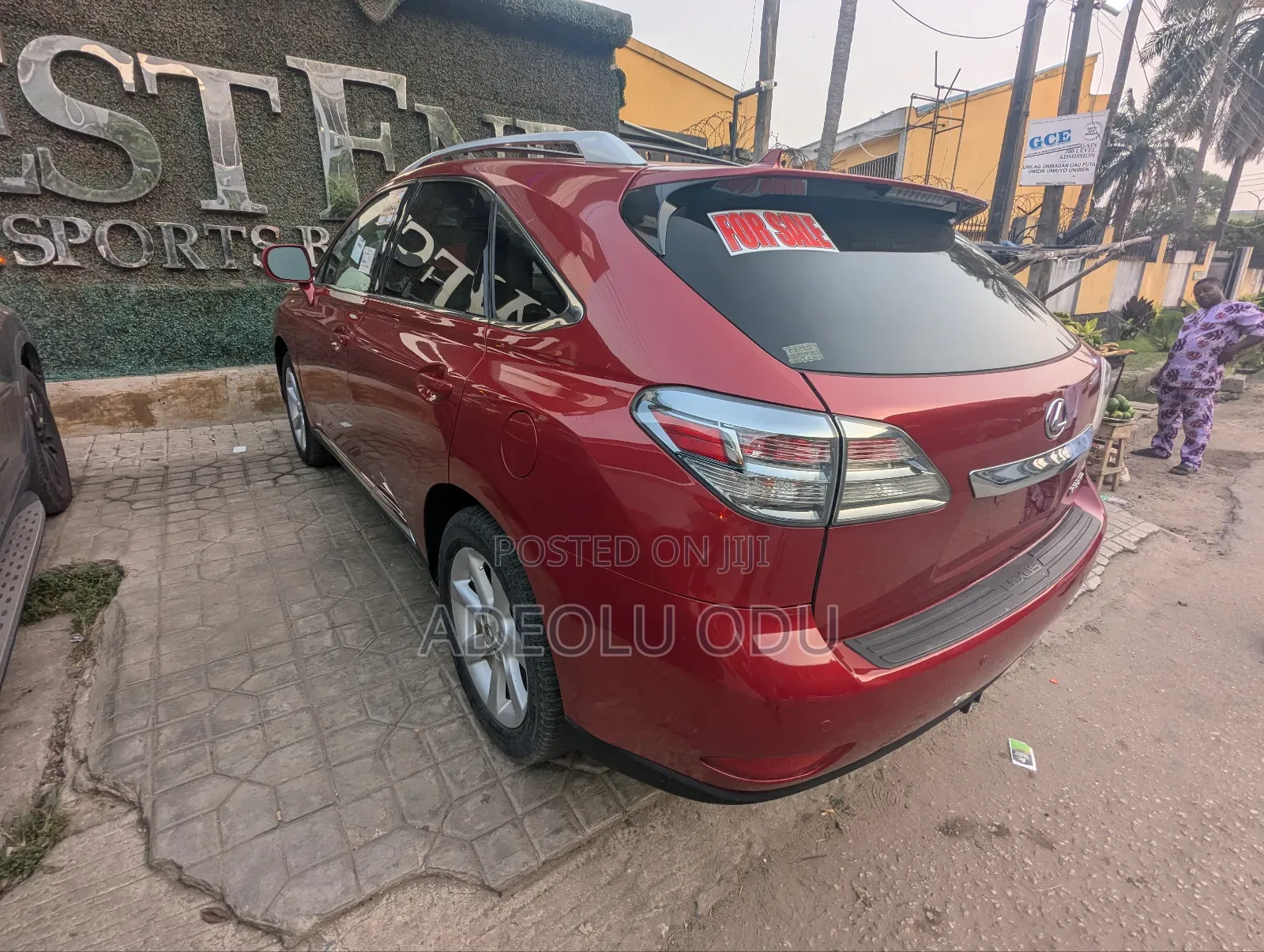 Lexus RX 350 AWD 2012 Red
