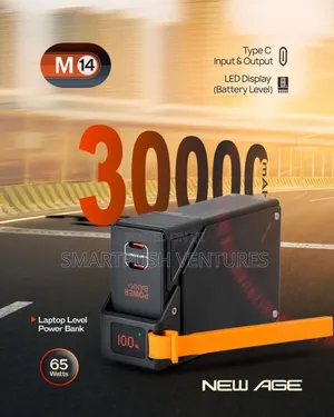 New Age M14 30,000mah Power Bank 65w