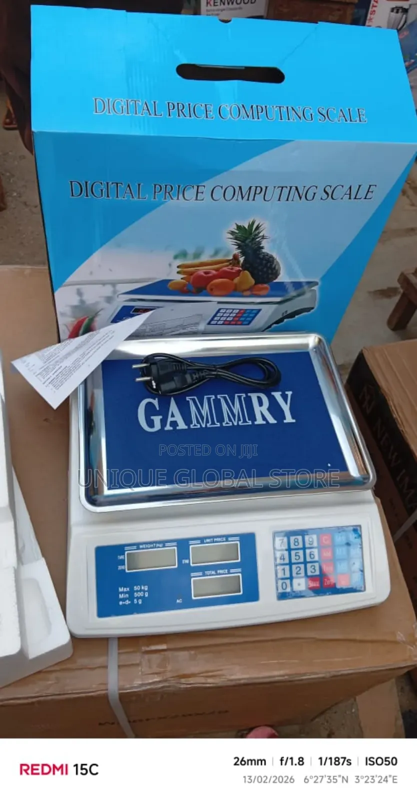 Gammry Digital Scale 50kg