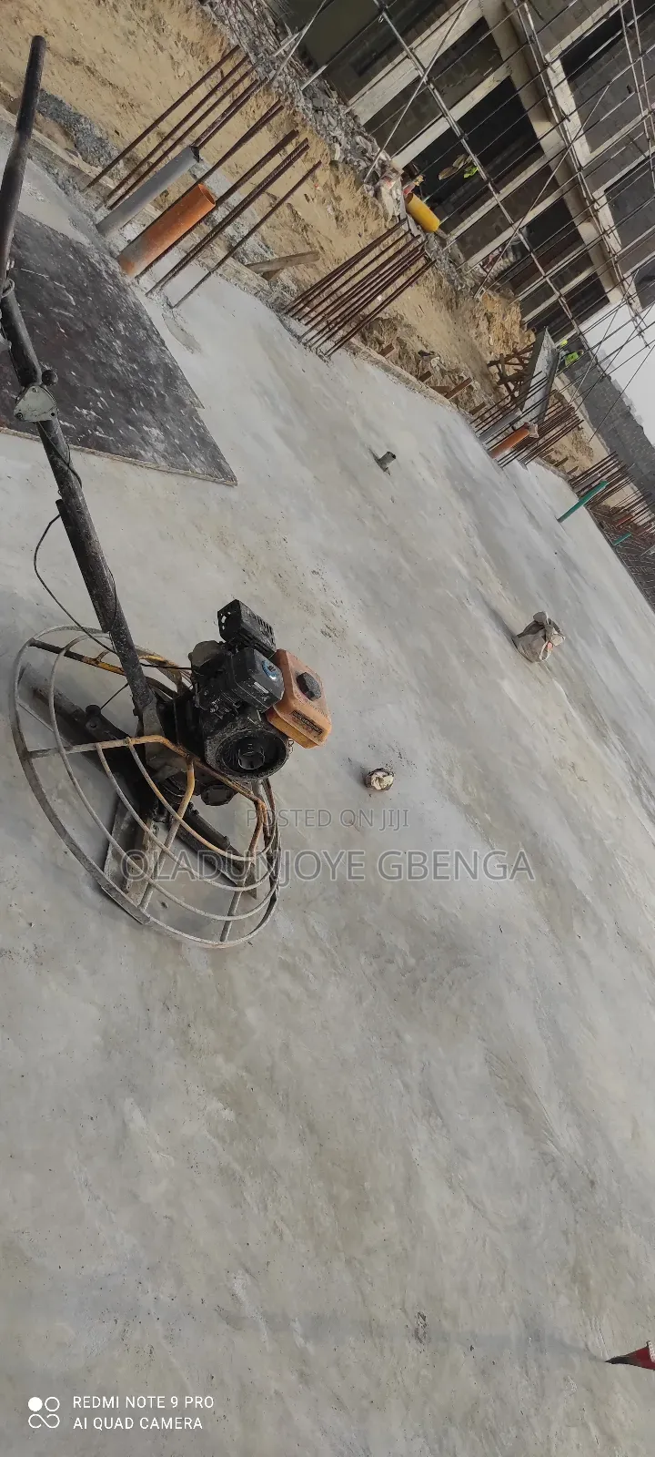 Powertrowel Machine Work