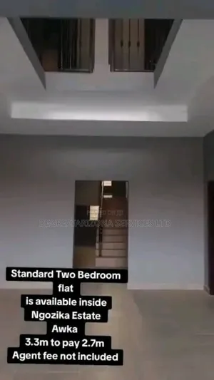 2bdrm Room & Parlour in Ngozika Estate, Awka for rent