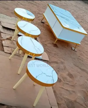 Side Stool and Table