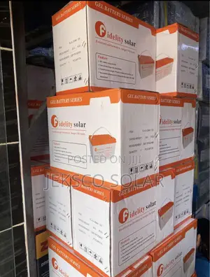 120ah Fidelity Drycell Solar Battery, 12v