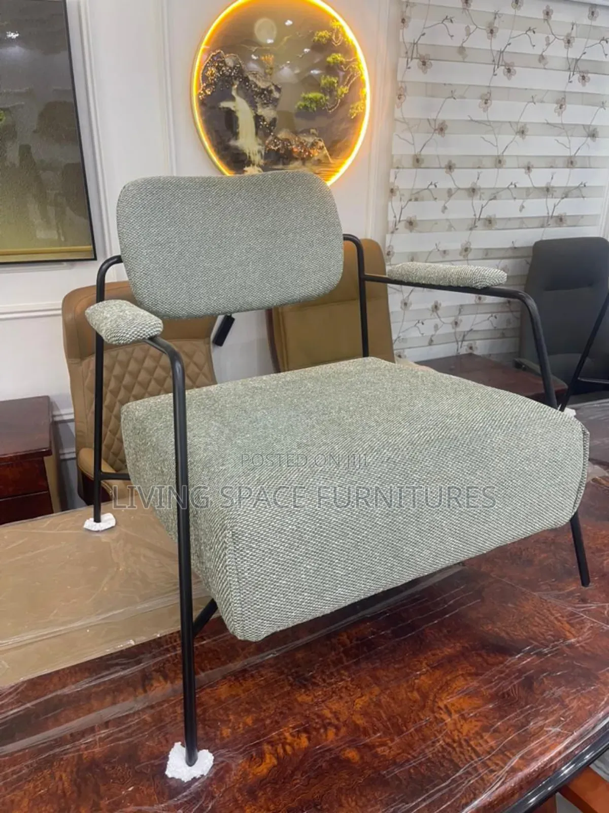 Newly Modern Accent Fabric Chair