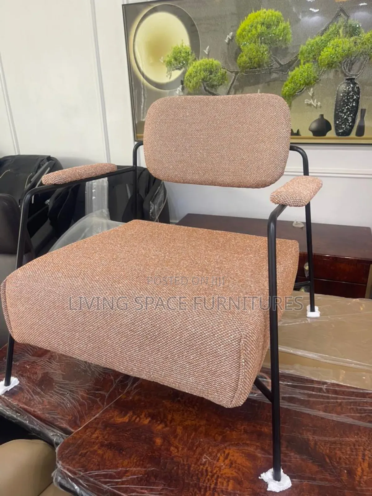 Newly Modern Accent Fabric Chair
