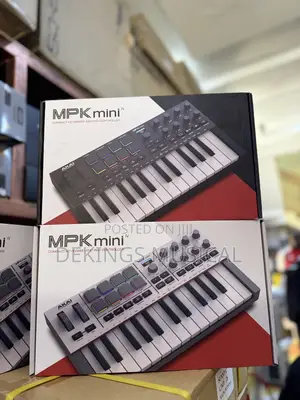 Akai Mpk Mini Iv Midi Keyboard And Pad Controller.