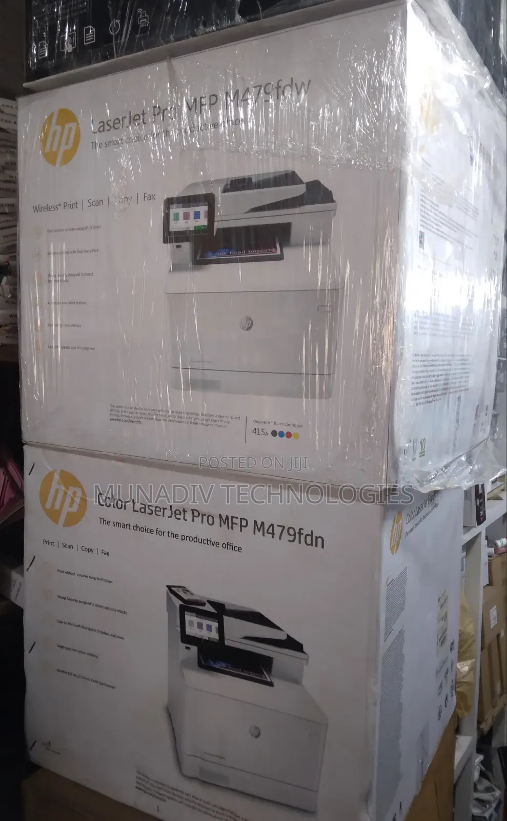 Hp Color Laserjet Pro M479fdn Multifunction Printer
