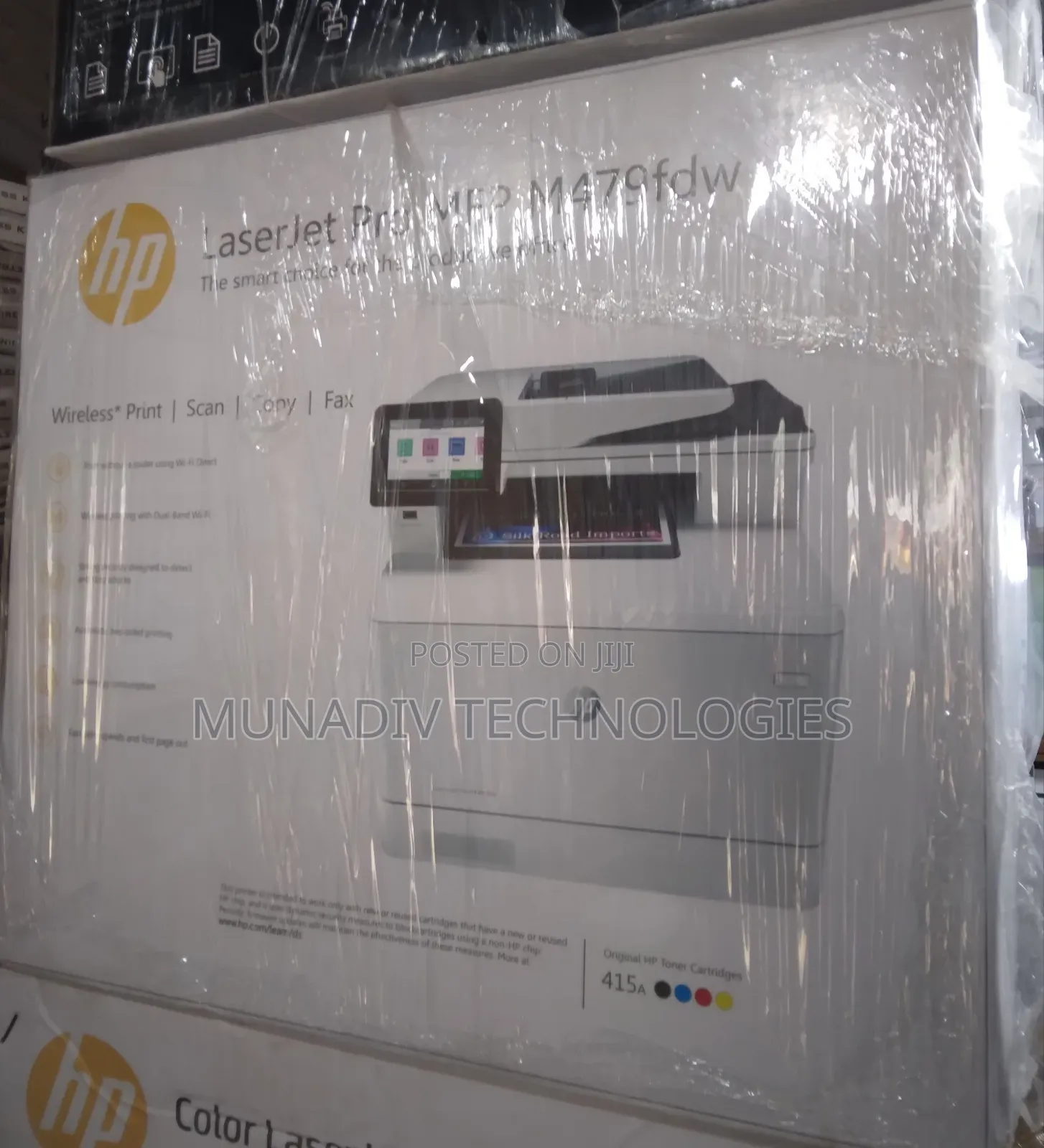 Hp Color Laserjet Pro M479fdn Multifunction Printer