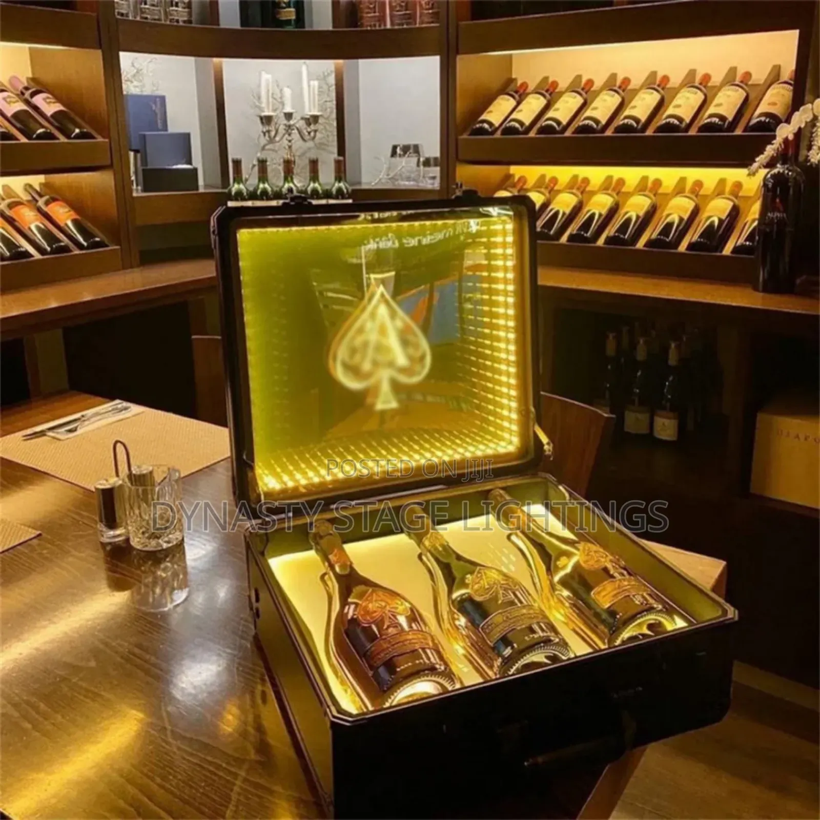 3d Led Wine Box