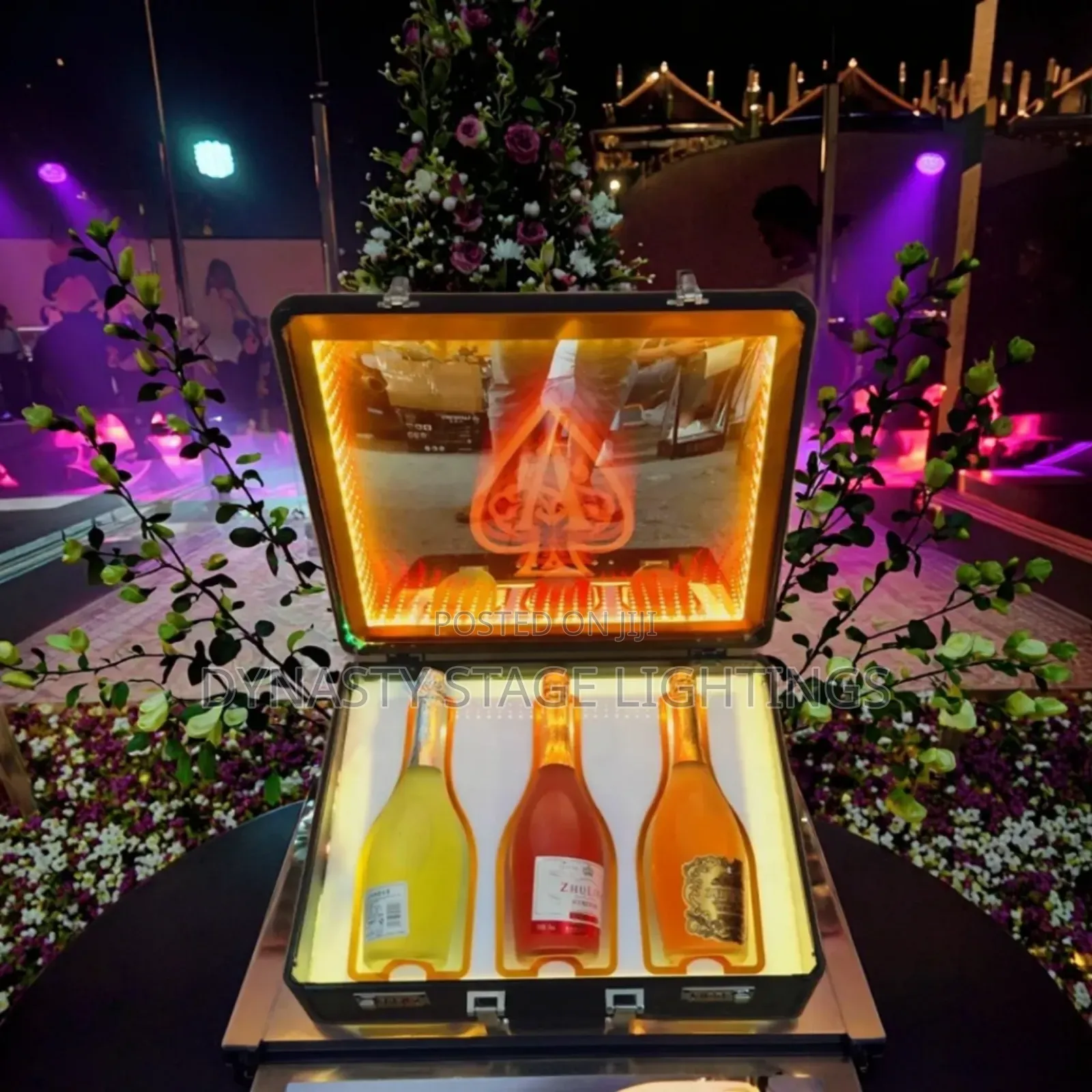3d Led Wine Box