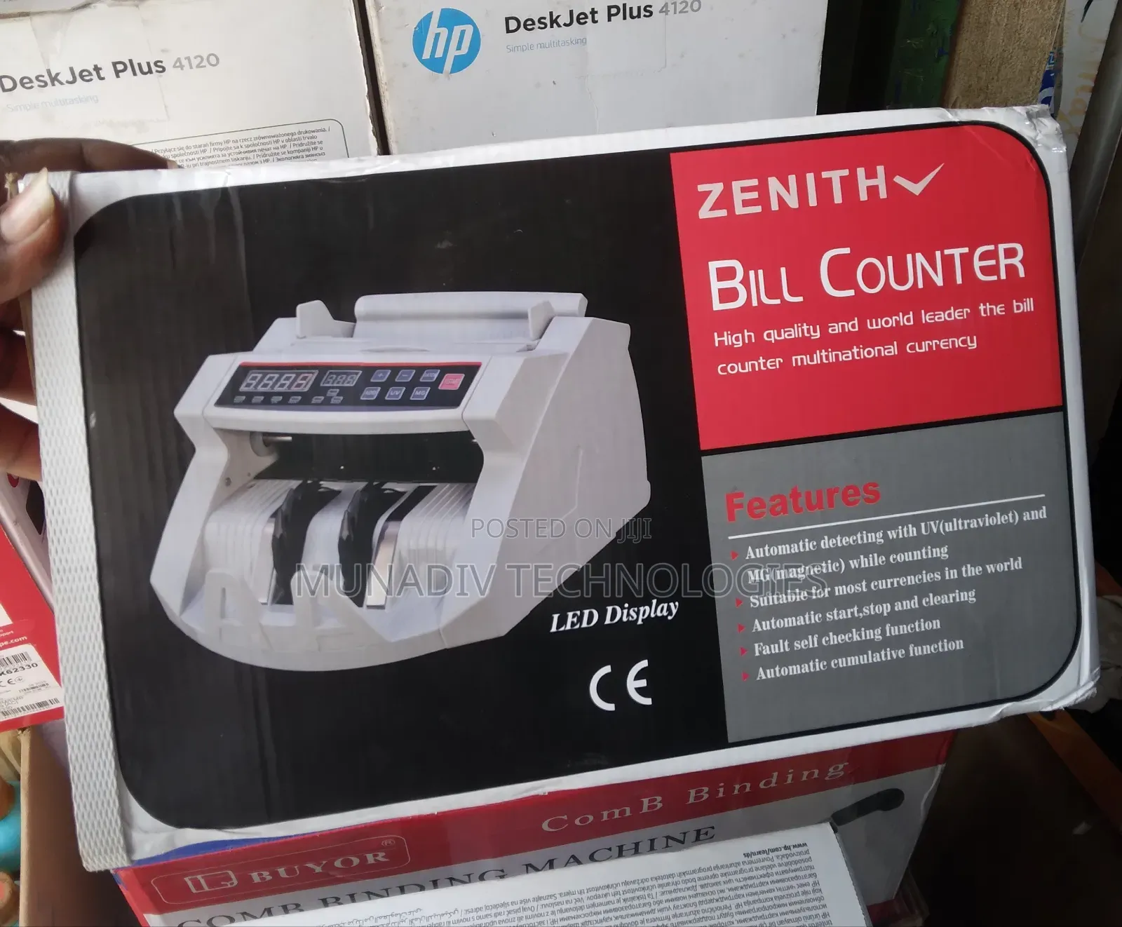Zenith Bill Counting Machine
