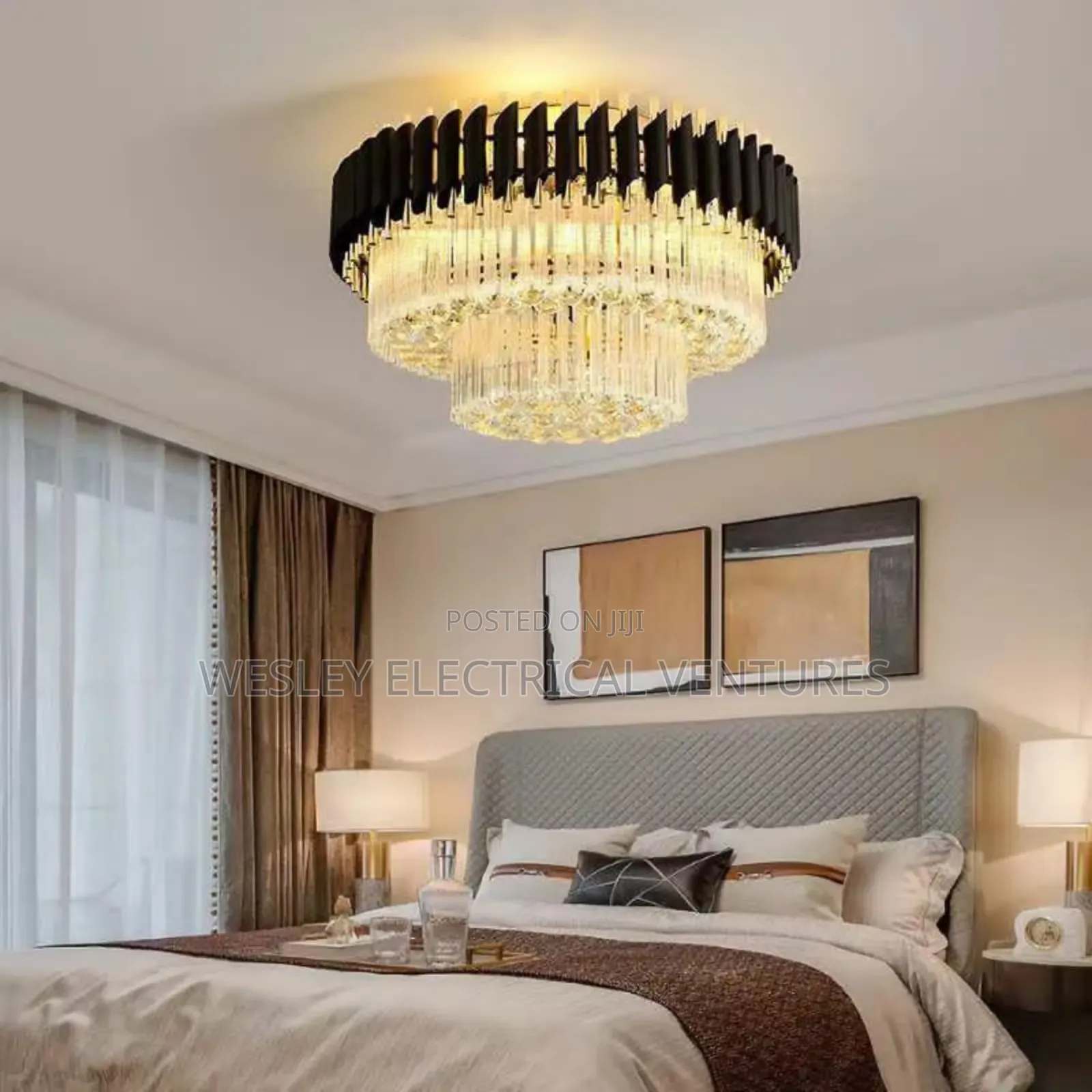600mm Crystal Celine Fitting Light