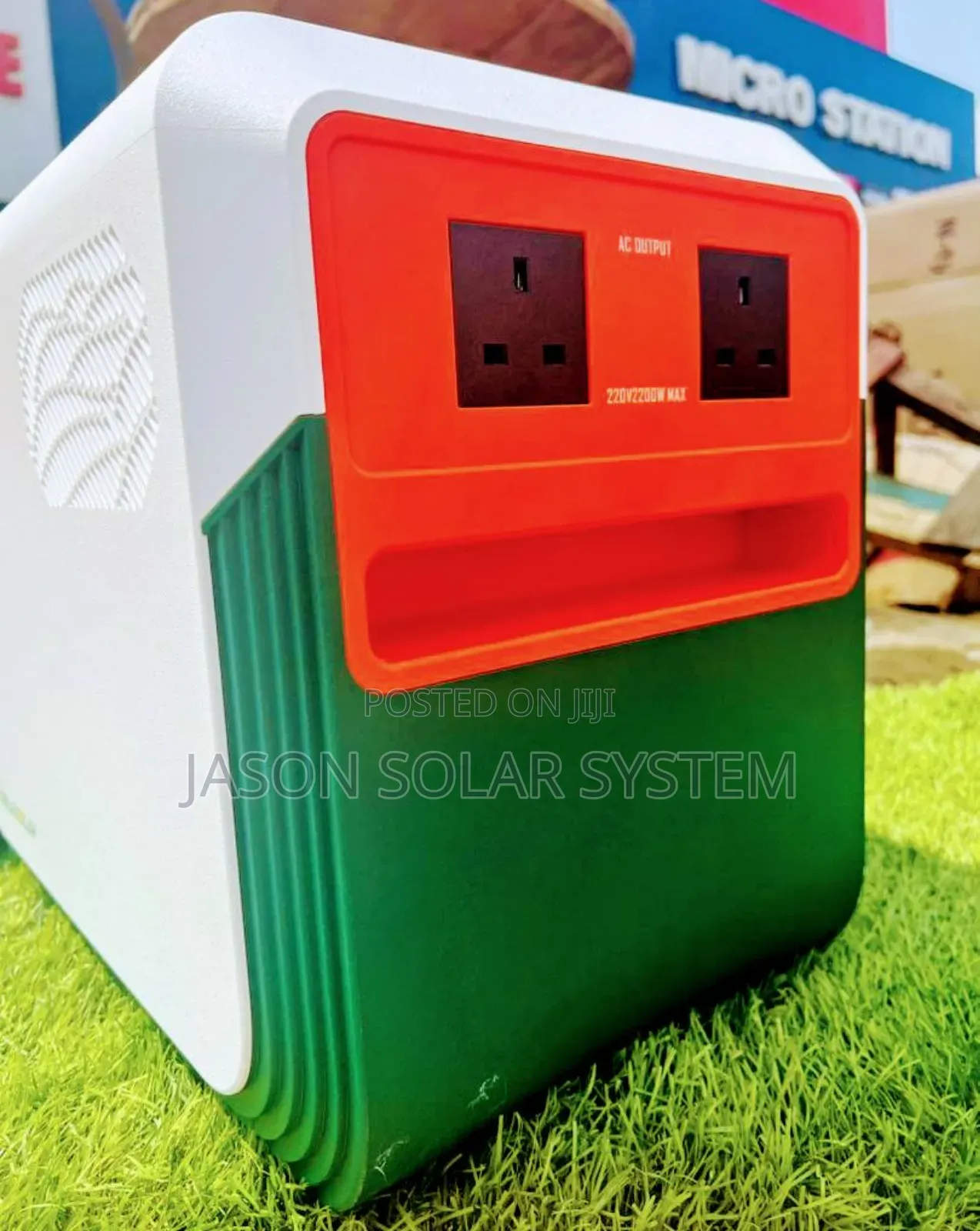 Cola Solar Generator 3.6 Plus With 2200watts Output