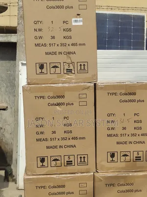 Cola Solar Generator 3.6 Plus With 2200watts Output