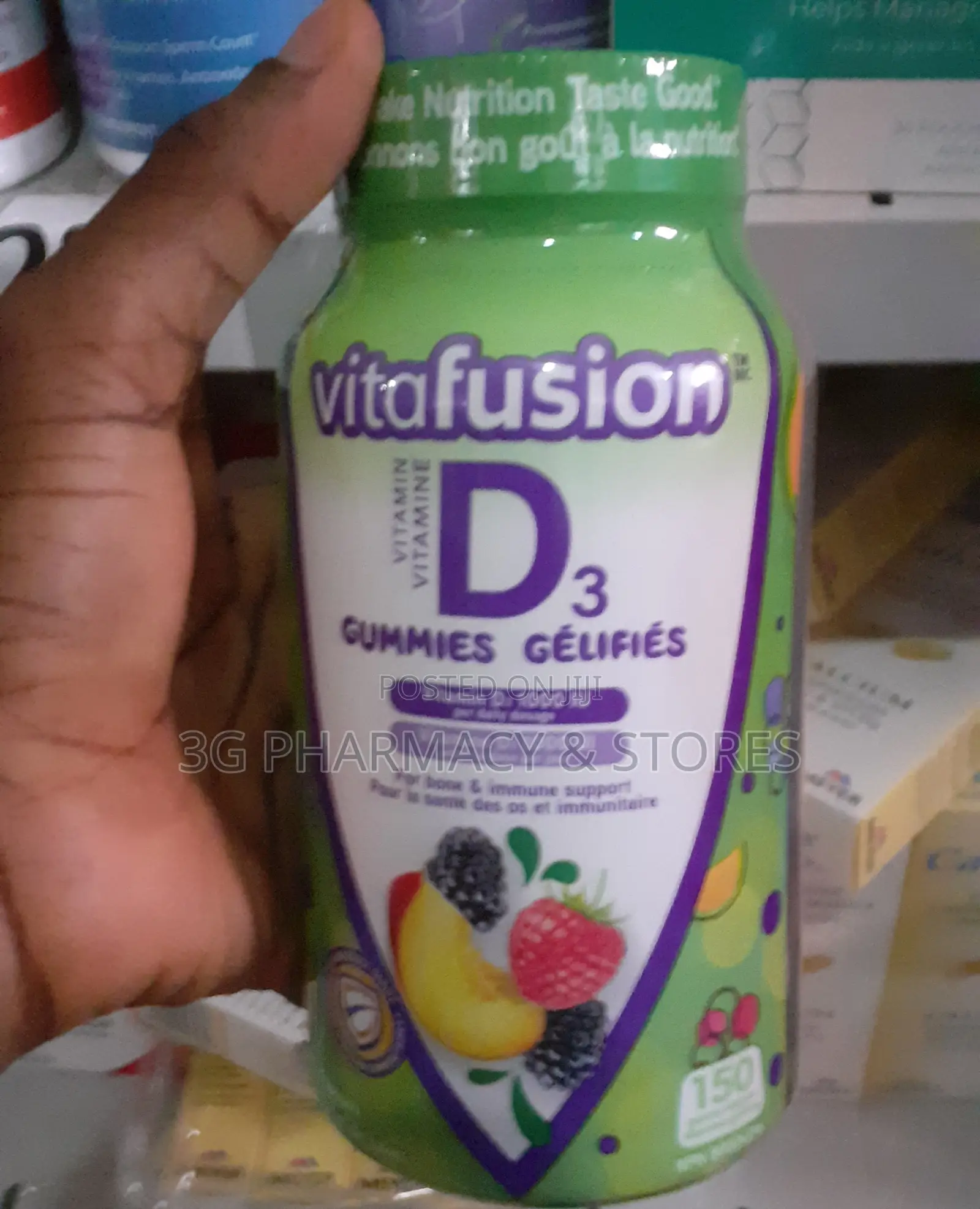 Vitafusion Vitamin D3 Gummies - 150 Gummies