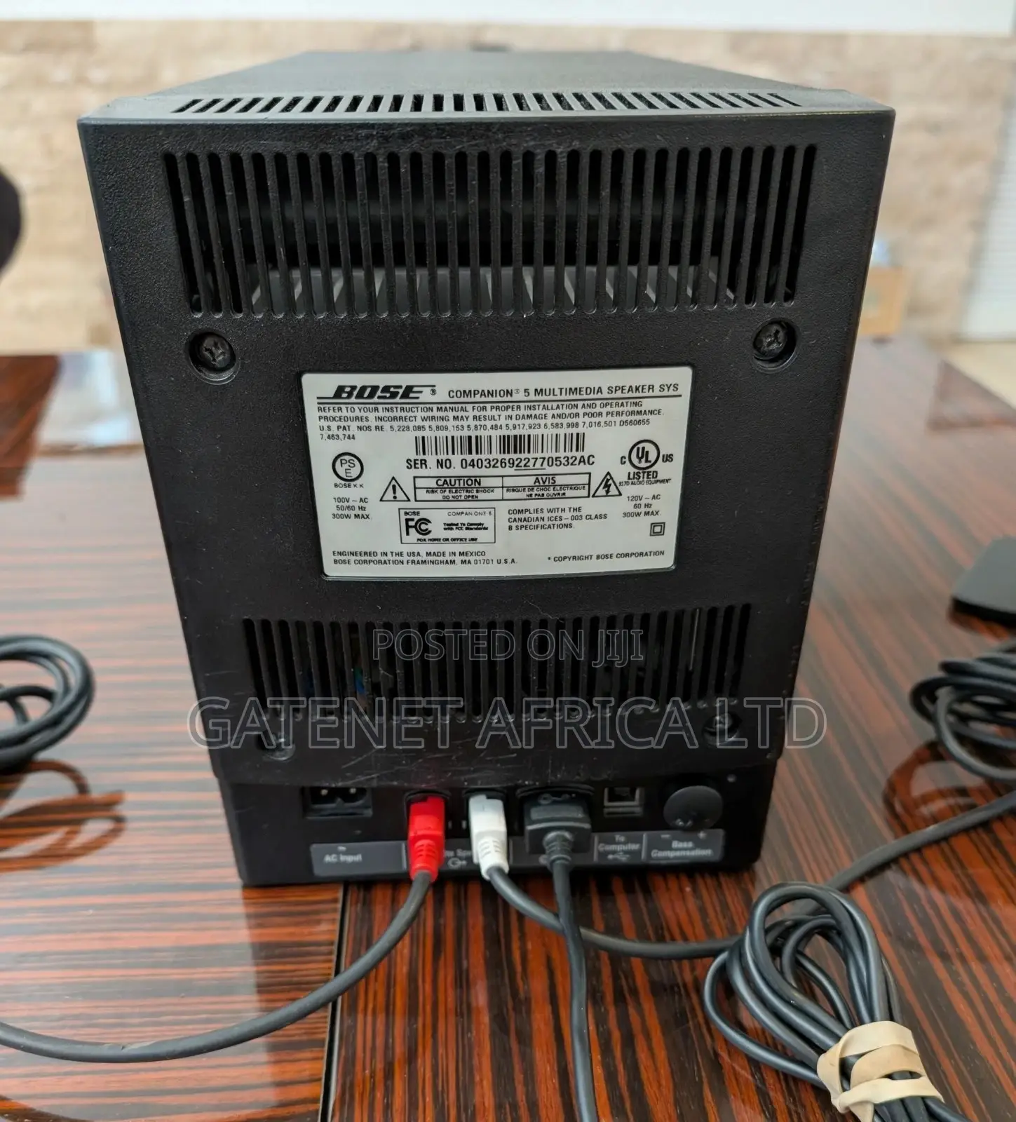 Bose Companion 5 Multimedia Speaker System for Computers