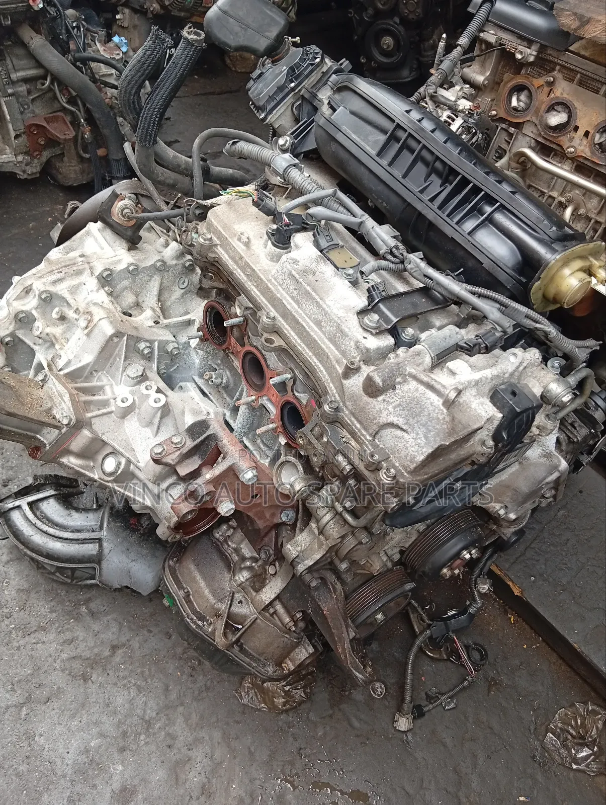 Toyota Highlander Japan Engine and Gearbox 4x4 22pin 2014/2015/2016 ...