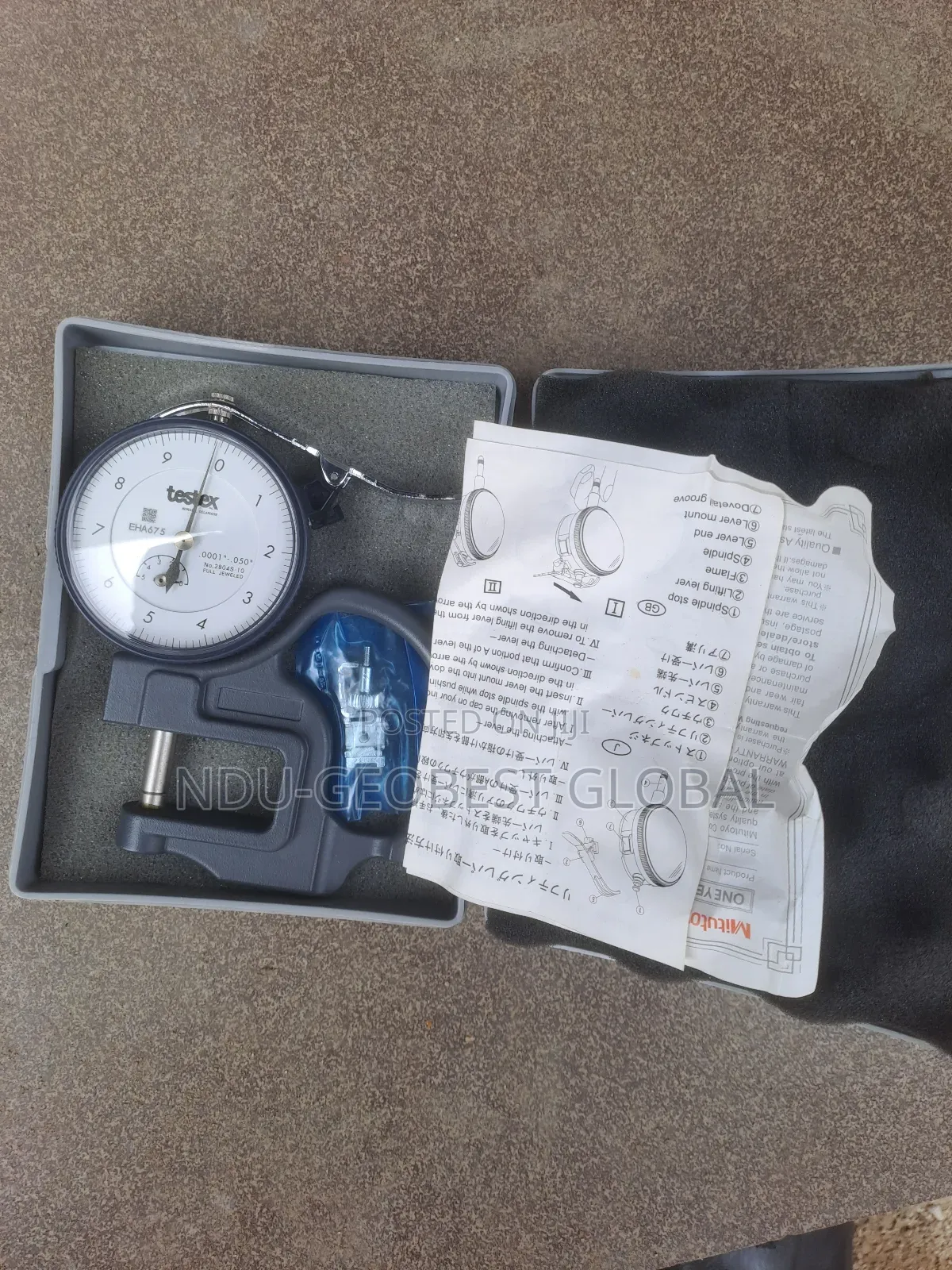 Mitutoyo Dial Thickness Gauge