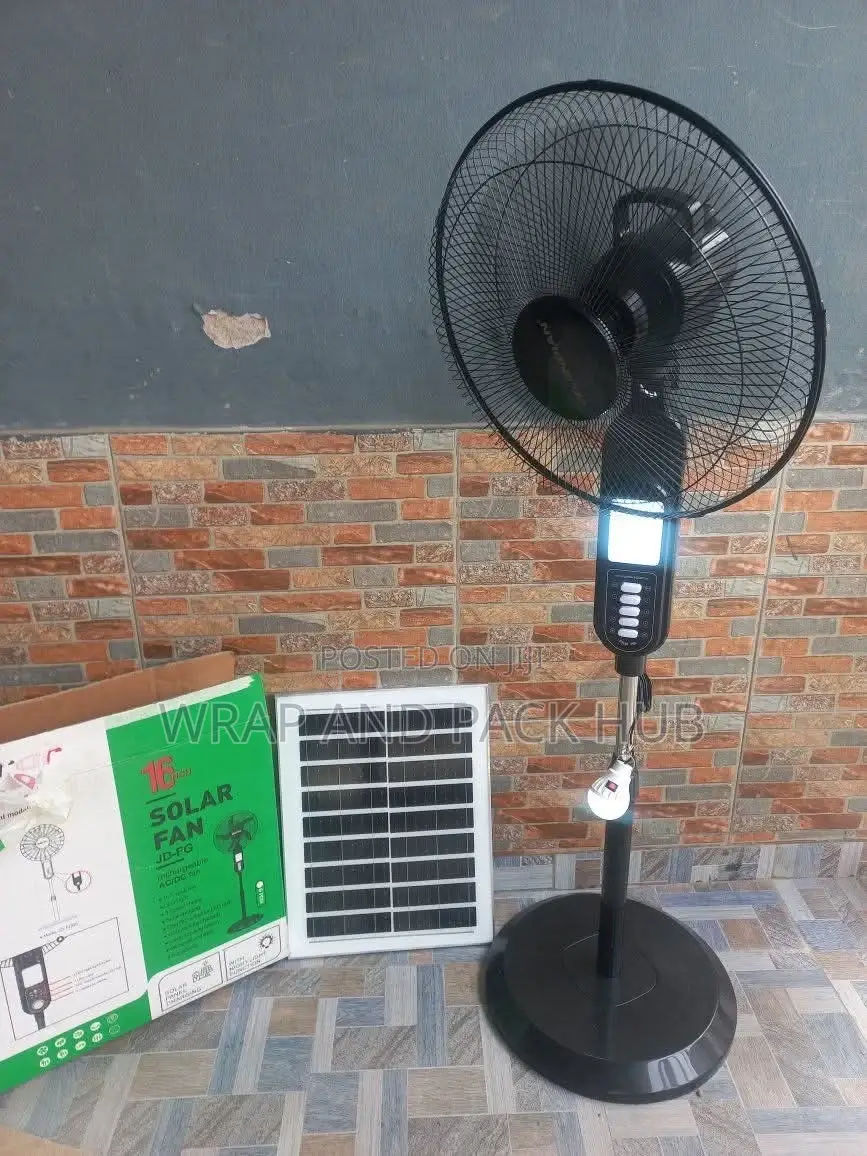 Solar Fan With Bulb