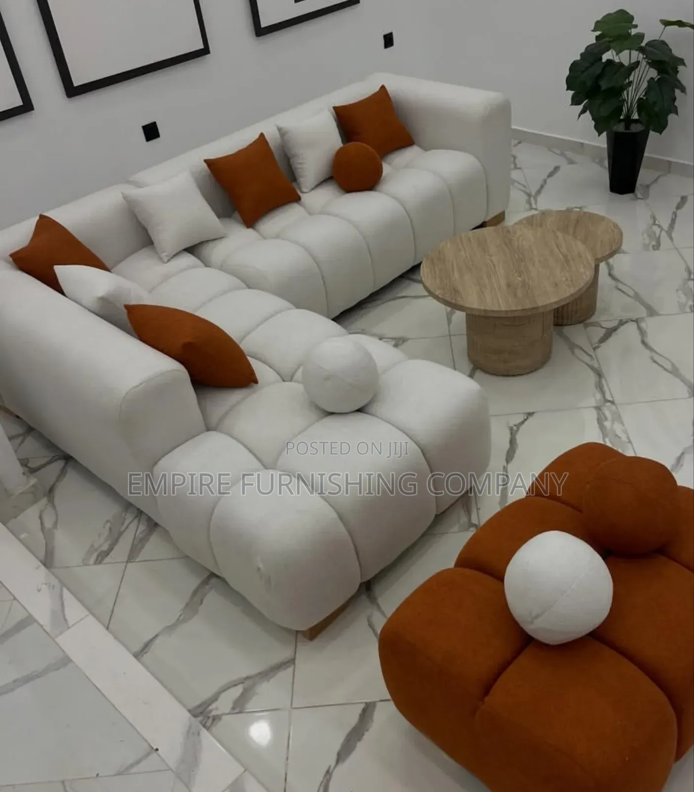 Durable L Shape Sofas Set