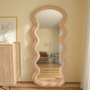 Wavy Ripple Standing Full Length Mirror