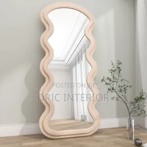 Wavy Ripple Standing Full Length Mirror