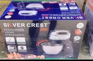 Silver Crest 6.0l (1500w) Copper Coil Commercial Stand Cake Mixer