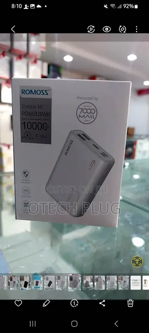 Romoss 10000mah Power Bank