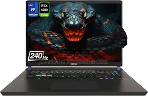 New Laptop MSI Vector 17 HX AI A2XWJG 32GB Intel Core i9 SSD 1T