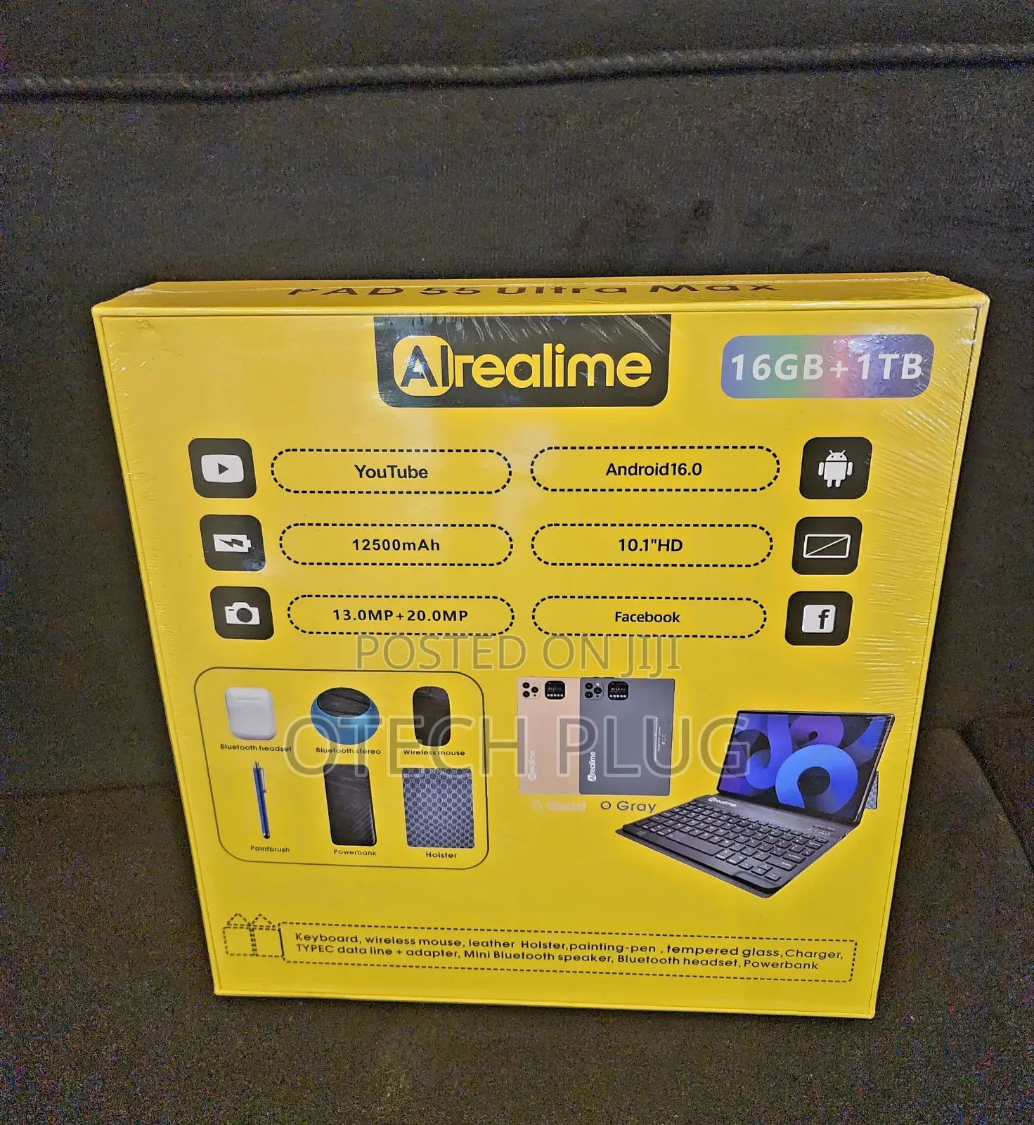 New Realme Pad 55 Ultra 1 TB Gray