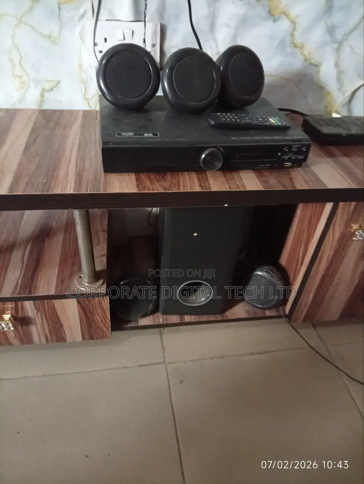 Brown Tv Console