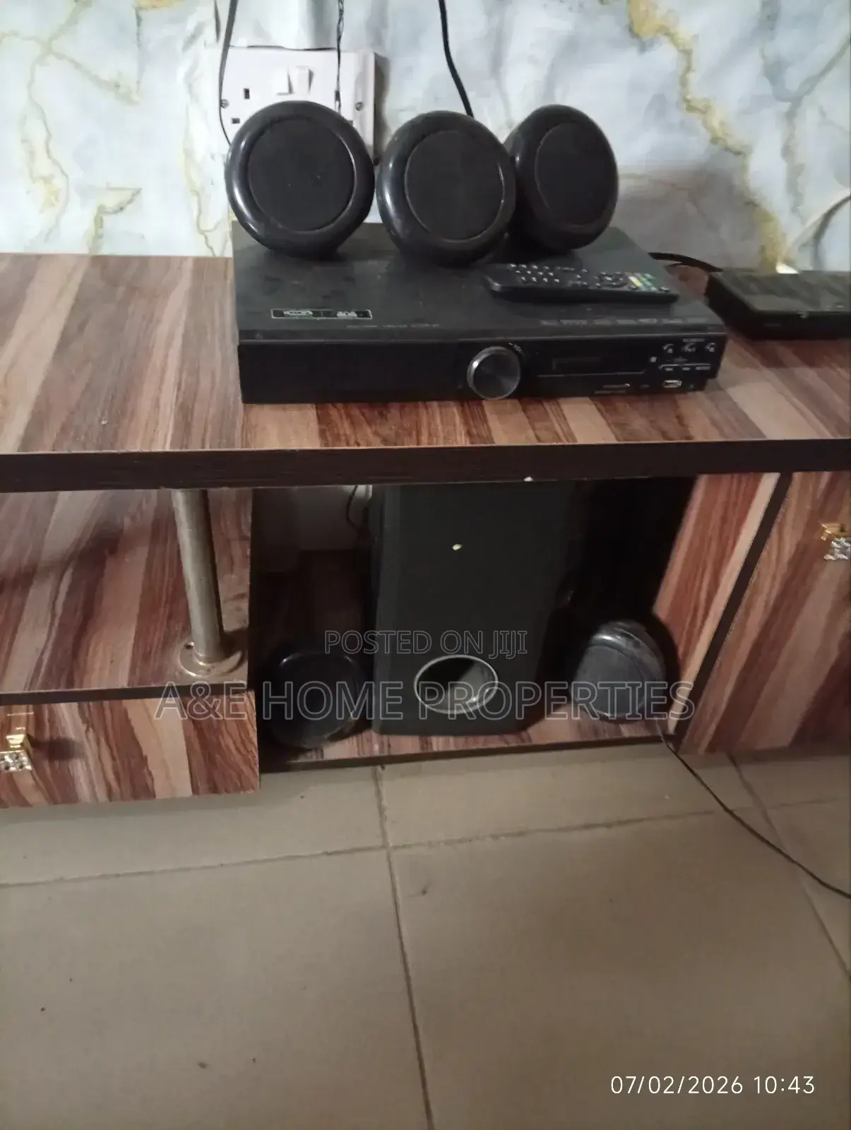 Brown Tv Console