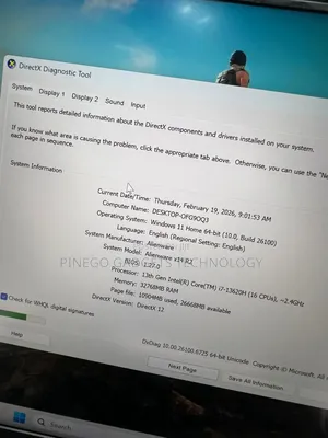 Laptop Dell Alienware x14 32GB Intel Core i7 SSD 1T