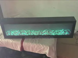100cm Multicoloured Remote Control Fireplace