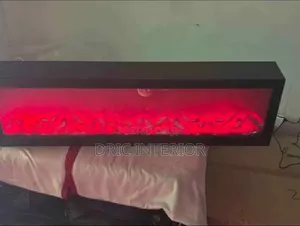 100cm Multicoloured Remote Control Fireplace