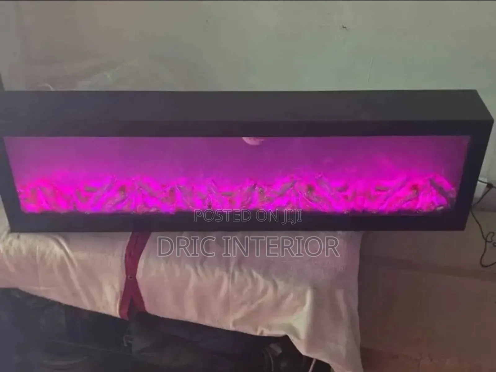 100cm Multicoloured Remote Control Fireplace