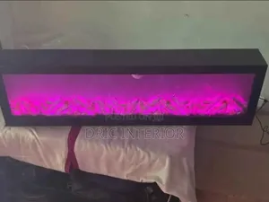 100cm Multicoloured Remote Control Fireplace