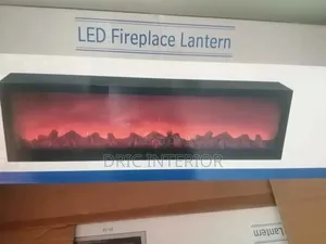 100cm Multicoloured Remote Control Fireplace