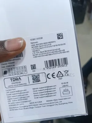 New Oppo Reno15 5G 512 GB White