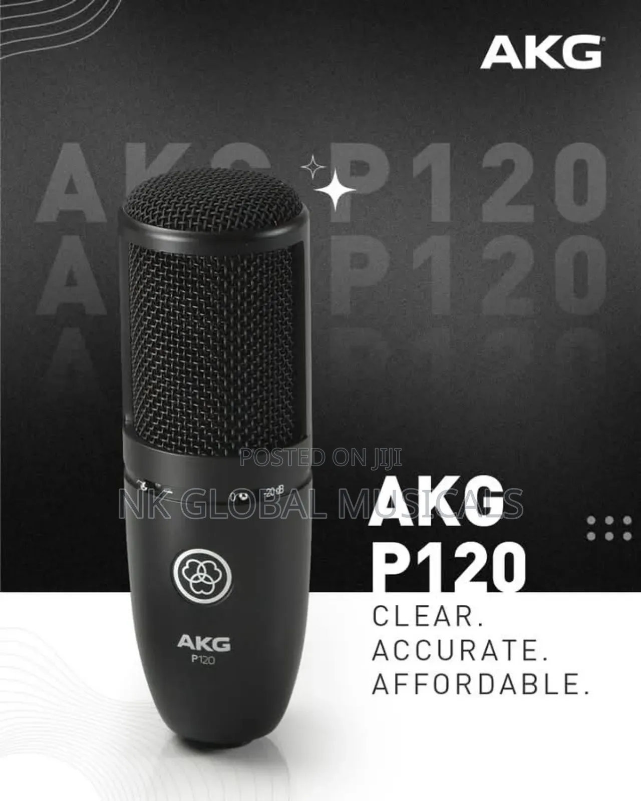 Akgp120 Studio Mic