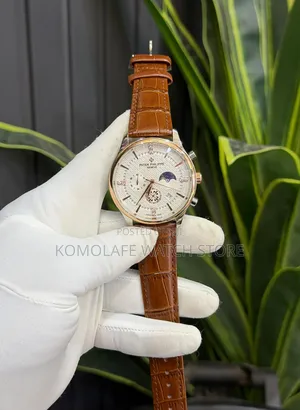 Luxury Patek Active Chronograph Leather