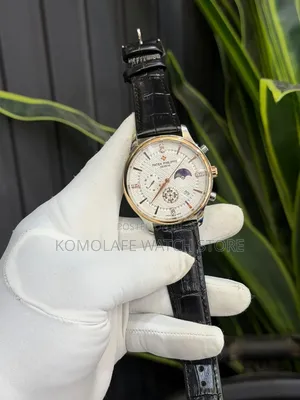 Luxury Patek Active Chronograph Leather