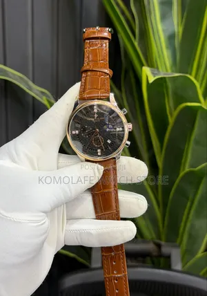 Luxury Patek Active Chronograph Leather