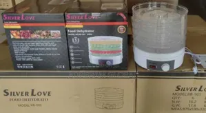 Silver Love 600 Watt 5 Layers Round Shape Dehydrator