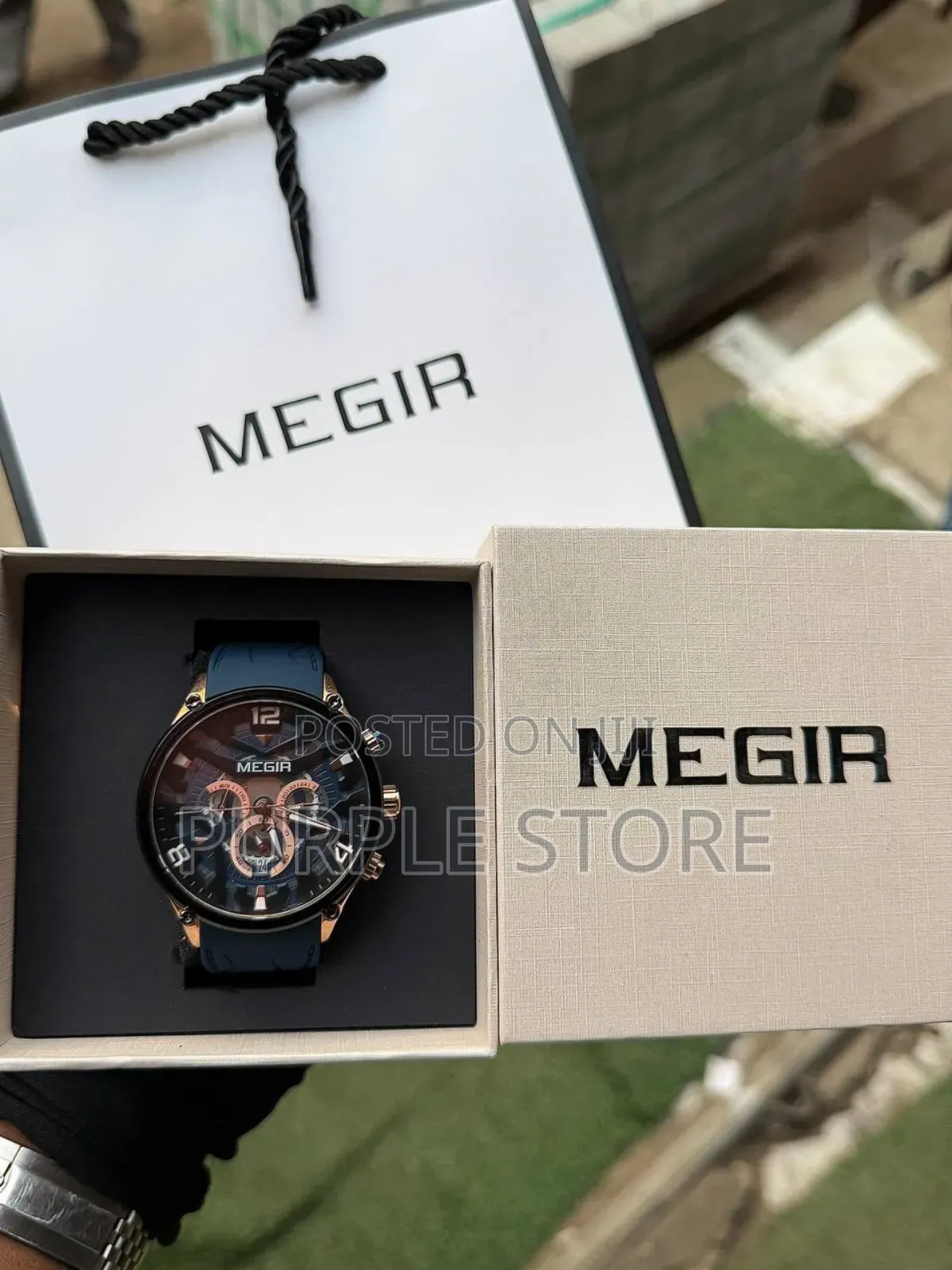Megir Vip Solid Quality "Chronograph" _Watches