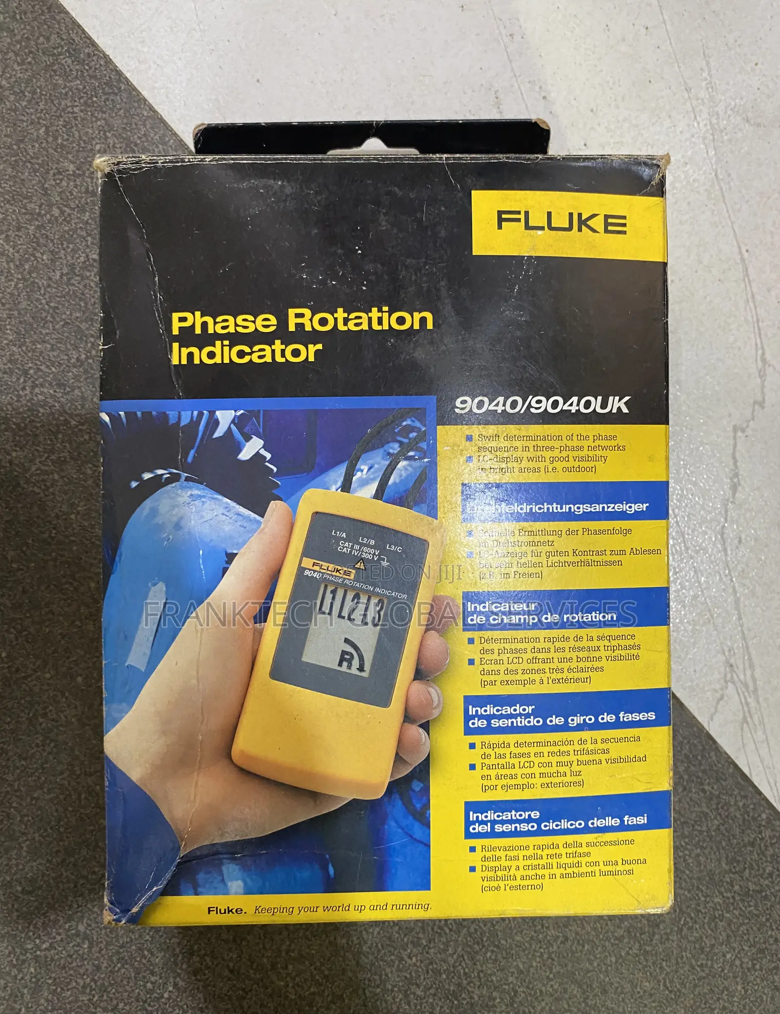 Fluke 9040 Phase Rotation Indicator