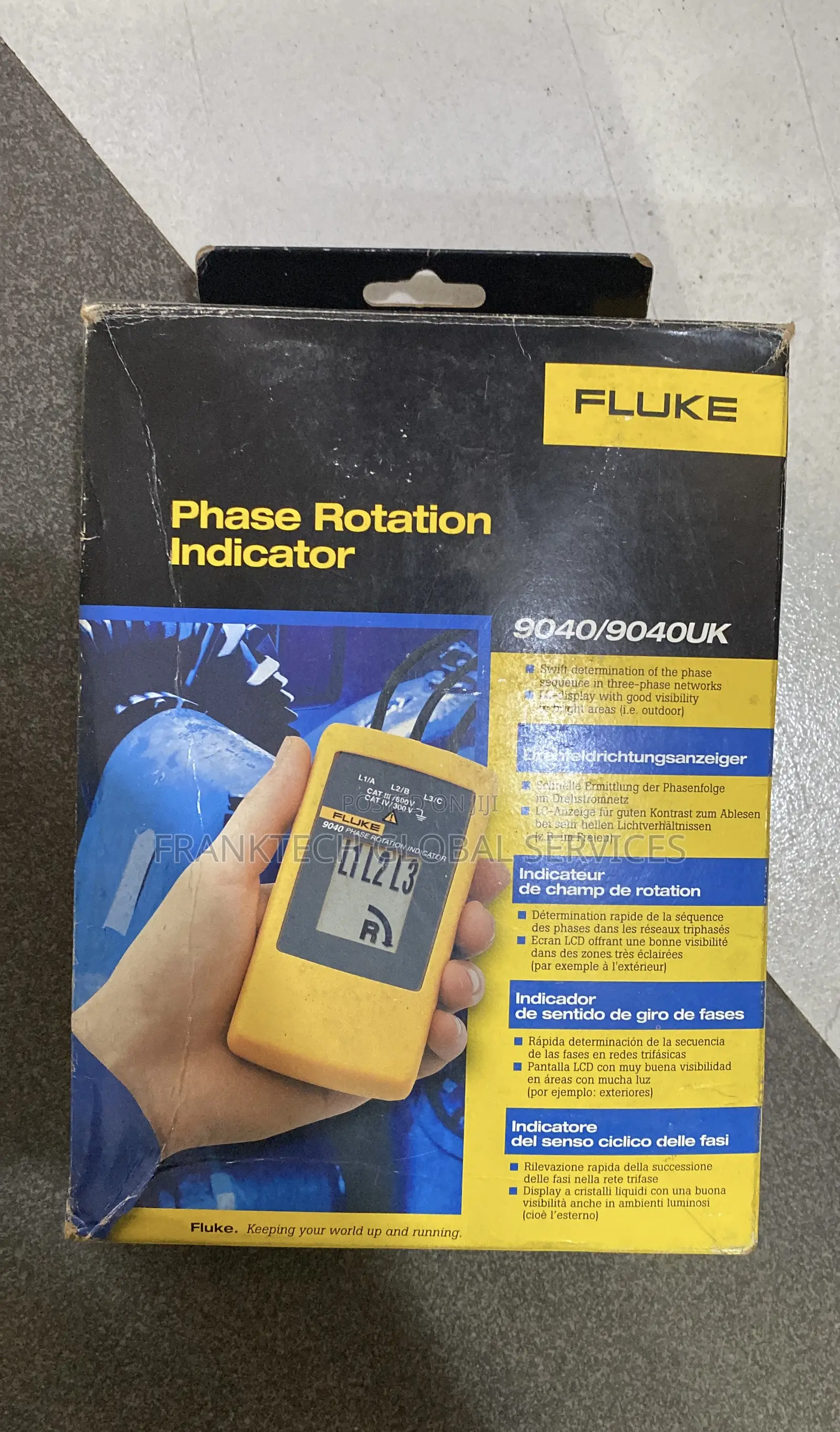 Fluke 9040 Phase Rotation Indicator